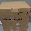 Electric Conical Burr Coffee Grinder, 31 Precise Grind Settings Coffee Bean Grinder with LED Screen, Precise Digital Timer and 275G Large Capacity, Easy to Clean, for Camping Travel