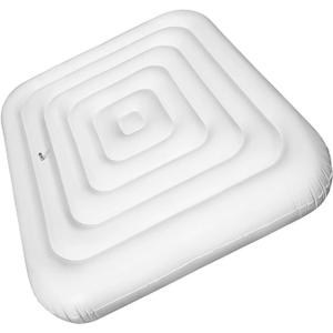 Inflatable Hot Tub Cover Compatible with Most of Our Spa Hot Tub Range Energy Saving Lid for Outdoor Inflatable Hot Tub for Foldable Protective Rain Overflow Cover