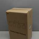 MOKATNG 4-Light Bathroom Light Fixtures, Vanity Light with Milky White Shades, Matte Black Bathroom Light Fixtures Over Mirror, Modern Bathroom Wall Lamp for Mirror Living Room Cabinet Bedroom