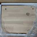 Narrow Nightstand, Solid Wood Night Stand with Drawers, Natural Mid Century Modern Nightstand, Small Beside Table with Open Storage Shelf for Bedroom (10 inch) (9.7*15*22.8Inch)