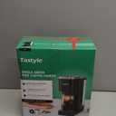 Single Serve Coffee Maker, Iced and Hot Coffee Machine for K Cup & Grounds, Compact Design, 40oz Removable Water Reservoir, 6 to 24 Oz Brew Sizes, Fits 7.3" Travel Mug, Black