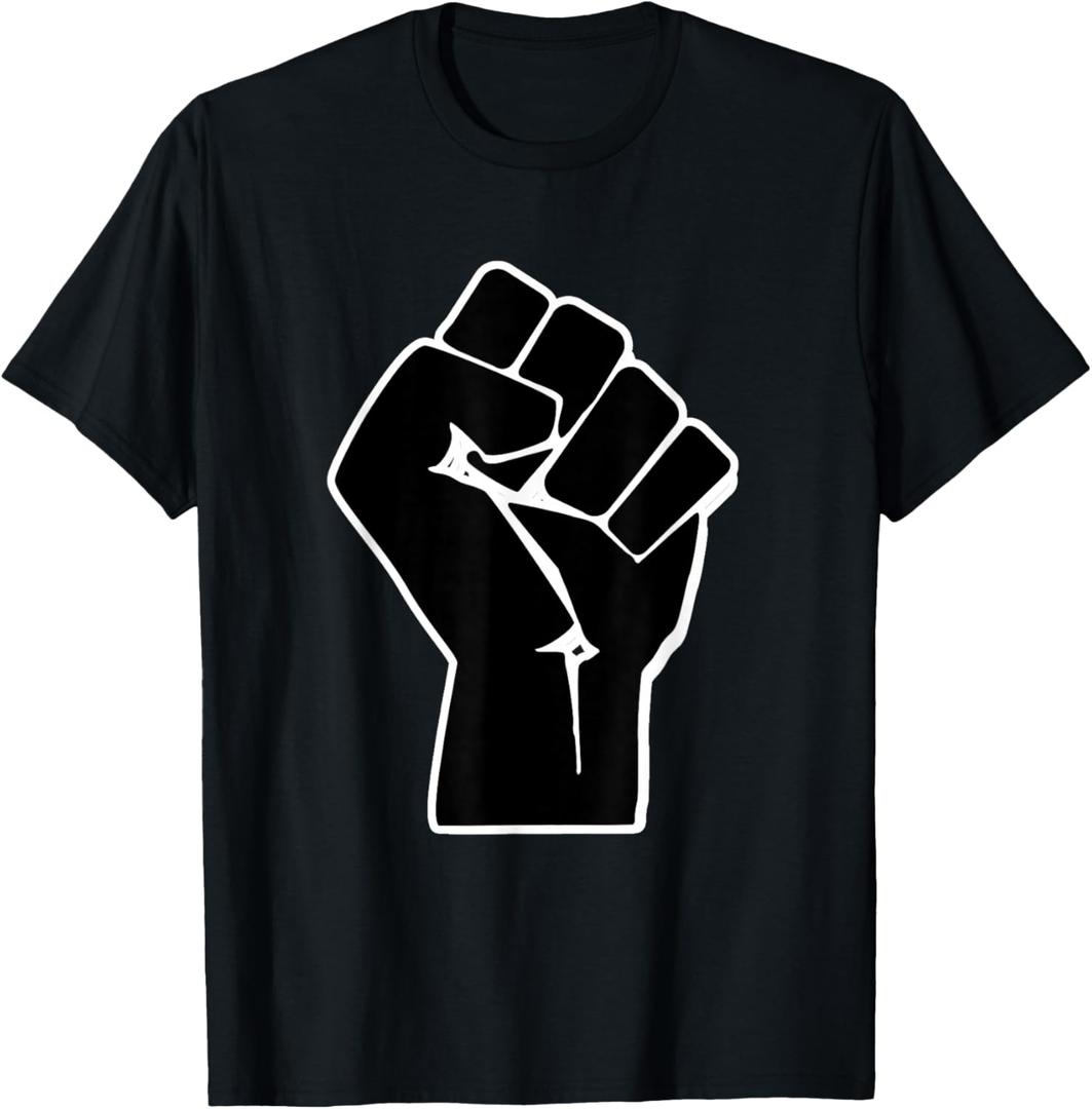 Black Power FIST - Black History Month T-Shirt, M