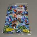 RAISEVERN 3-10T Boys Button Down Hawaiian Shirts Short Sleeve Cool Dress Shirt Tops (A1-bigfoot 01)