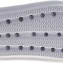 Josmo Kids Jelly Sandals Open Toe Strap Summer Pool Beach Shoes for Boys and Girls (Size 5-10 Toddler) (White)