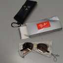 Pro Acme Small Square Sunglasses for Women Men 100% Real Glass Lens Hexagonal Frame (C3 | Tortoise | Brown Gradient)