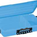 Plano Waterproof 3700 Deep Bulk Stowaway Tackle Box, 14" X 8.88" X 3", Durable Cam-Action Latches, O-Ring Seal, Adjustable Dividers for Versatile Fishing Storage