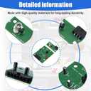 W10898445 W10870822 Refrigerator Ice Level Control Emitter and Receiver Light Panel Complete Replacement Kit Suitable for Whirlpool Refrigerator Models AP6037913 PS11769410 W10518658