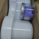 Ionic Foot Bath Detox Machine - Suitable for Home Use, Home Salon-Level Spa Detox Machine, Healthy Detoxification, with Foot Bath, Array * 2, Liner (Large, White)