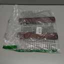 2 Pack Tie Rack for Closet, Premium Wooden Necktie Organizer Storage Tie/Belt Hanger, 360 Degree Swivel Space Saving Ties Holder for Men Hanging 40 Ties, Scarves Red