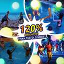 Pool Toys - 16" Light Up Beach Ball, 4 Pack Glow in The Dark Balls with 8 LED Modes, Pool Games for Adults, Teens and Kids, LED Ball for Outdoor or Indoor Activities