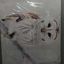 Winter Owl Canvas Print Wall Art - Cute White Owl Perch On Tree Branch - Wall Decor Modern Artwork Paintings Pictures for Living Room Stretched and Framed Ready to Hang - 24" x 36"