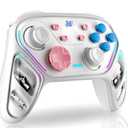 BINBOK GEMINI Switch Controller - HD Rumble, Hall Effect Joystick, RGB - Wireless Switch Pro Controller for Switch 2/Switch/Switch Lite/Switch OLED