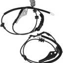 Motoforti Car Rear Left Right ABS Wheel Speed Sensor Fit for Toyota Yaris 2008-2012 No.895160D120/895160D110 - Pack of 2 Long-lasting