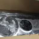 Ohniyou 60" Black Ceiling Fan with Light for Patio, Porch, Living Room