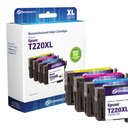 Dataproducts Epson® T220XL Black Cyan Magenta Yellow High Capacity Inkjet Cartridges
