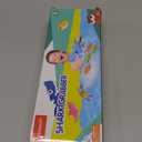 INvench Shark Grabber Baby Bath Toys - Blue Shark with Teeth Biting Action Include 4 Toy Fish - Bath Toys for Kids Ages 4-8 Boys Girls Toddlers Pool Toys