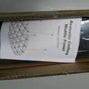 Acoustic Ceiling Panels, Sound Absorbing Panels Noise Reduction Acoustic Treatment for Office, Musice Studio, Home, Classroom (Hexagon, Black)