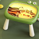 New Arrival Kids Sand Art and Craft Kits DIY Sand Painting Light Table Drawing Toy Creative Educational Art Sand Drawing Table