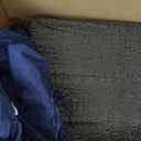 Outdoor Chair Cushions Set of 4, Waterproof Outdoor Seat Cushions for Patio Furniture, Patio Chair Cushion with Handle and Ties, Square Out Door Chair Pads,19" x 19" x 3", Navy Blue