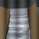 TYPLASTICS 20-30 Gallon Clear Trash Can Liners - 30" x 37" - High Density Garbage Bags - Case of 500 - Multipurpose for Office, Outdoor, Recycling, Industrial and Commercial
