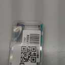 UL Listed 15Amp 16mm Latching Push Button Switch White 12V-24V DC IP67 Waterproof SPST with LED Angel Eye Light 304-Stainless Steel On and Off Switch with Wire Socket 5/8"