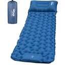 HiiPeak Sleeping Pad for Camping- Ultralight Inflatable Sleeping Mat with Built-in Foot Pump & Pillow, Upgraded Compact Camping Air Mattress for Tent, Backpacking, Hiking