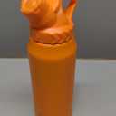 CVLIFE Fast Flow Water Bottle 32 oz Vacuum 24 Hour Cold / 12 Hour Hot Insulated Stainless Steel Slant Spout Cap, Lightweight and Leak Proof for Travel, Sports, Hiking (Orange)