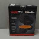 Mueller Heart 5 Waffle Maker, Waffle Iron, Adjustable Browning Control & Nonstick, Cool Touch Handle, Easy to Clean, Small Kitchen Appliances