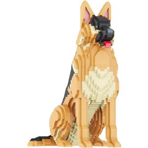 Animal Dog Series German Shepherd Micro Building Blocks Set(2546PCS) Gift for Adults and Kids
