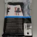 ABYON Adjustable Knee Brace for Men & Women - Maximum Support with Dual Side Stabilizers & Crossed Compression Straps for Meniscus Tear, ACL, MCL, LCL, Patella Injury and Post-Surgery Recovery - Please Check How To Size Video (Large/X-Large (Pack of 1), Black)