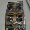 20 Pairs Bulk Sunglasses for Adult Retro 70s 90s Cheap Glasses (Gold) (Gold)