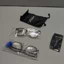 livho High Tech Blue Light Glasses - Advanced Blue Light Blocking Computer Glasses - Screen Fatigue & UV Protection (*B2 Matte Black+leopard)