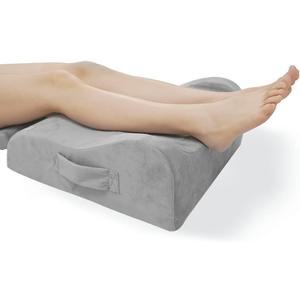 LightEase Memory Foam Leg, Knee, Ankle Foot Support and Elevation Pillow for Surgery Recovery