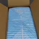 Amazon Basics Super Absorbent Dog and Puppy Potty Pads, Leak-Proof 5-Layer Design with Quick-Dry Surface for Housebreaking, Heavy Duty Absorbency, X-Large, 28 x 34 Inch, Blue & White, 25-Pack