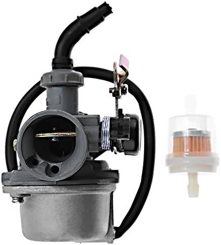 Hoypeyfiy Carburetor Carb Replacement for Polaris Sportsman 90 Polaris Outlaw 50 90 2007-2014 Replaces part # 0454886 with Fuel Filter