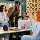 Slow Rise Glitter Square Squishy Cubes for Adults Pack of 4, Gel Ice Cube Stress Balls, Malt Sugar Nice Stress Cubes Sensory Squishy Squeeze Balls for Anxiety Relief(Blue/Purple/Pink/Green)