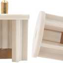 Universal Replacement Mounting Brackets of Exterior Sun Shades Roller up Blinds,Indoor/Outdoor (Beige, 38mm Clutch Plug)