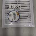 White 6" Inch Ventilation Grille - Inside/Outside use - (Flange 5.9"/Cover 8"x8") - Air Vent Louver - Exhaust Hood 