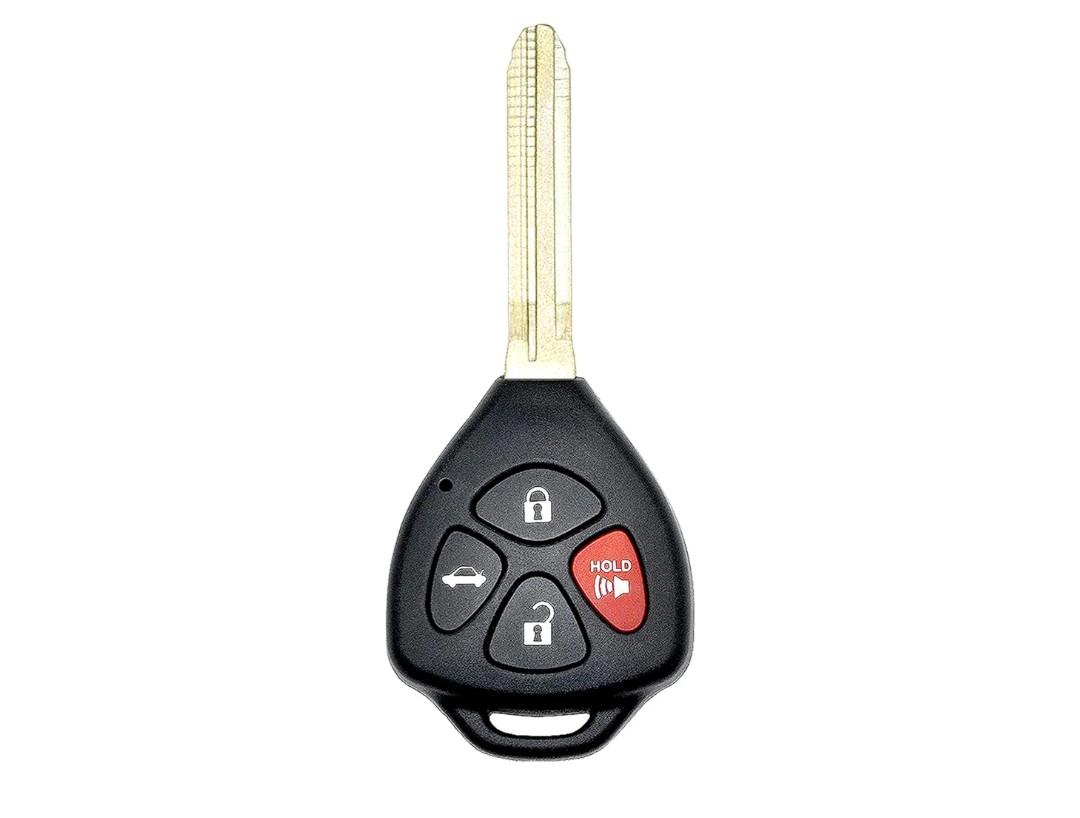 Key Fob Replacement for 2007-2011 Toyota Camry Car Keyless Entry Remote Control, HYQ12BBY, 4 Buttons