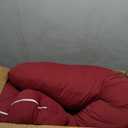 MOON PARK Pregnancy Pillows for Sleeping - U Shaped Full Body Maternity Pillow with Removable Cover - Support for Back, Legs, Belly, Hips - 57 Inch - Burgundy - Cooling Cover