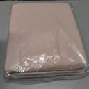 Amazon Basics Lightweight, Breathable, Wrinkle Resistant Microfiber 4-Piece Bed Sheet Set with 14-Inch Deep Pockets, Full, Blush Pink, Solid