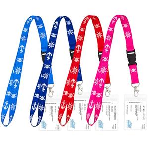 Qsszk Cruise Lanyards, 3 Pack Waterproof Cruise Lanyard with ID Badge Reel Holder, Detachable Buckle for Cruises Ships Key Cards, Cruise Essentials
