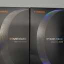 TORRAS Strong Magnetic & Seamless Stand for iPhone 17 Pro Case, Fit for MagSafe, Militray Grade Protection, Built-in Kickstand, Camera Control, Translucent Shockproof Slim 17 Pro Cover Ostand, Black 2 pack