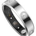 Smart Ring for Women Men Diamond Fitness Tracker Sleep Heart Rate Monitor Smart Rings for Android iOS Pedometer Calorie Step Counter Stylish Ladies Rings for Women Elegant Activity Tracker Wearable 12 (There Are No Details)