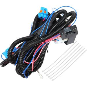 ATUOTPO Fog Light Wiring Harness Kit Replacement Fit for Chevy Silverado 1500 2500 3500 1500HD 2500HD 3500HD 2003 2004 2005 2006 (2007 Classic) Fog Lamp