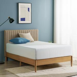 ZINUS 10 Inch Green Tea Cooling Memory Foam Mattress [New Version], Twin, Fiberglass Free, Medium Firmness, Cooling Gel Foam, Certified Safe Foams & Fabric, Mattress in A Box, White 