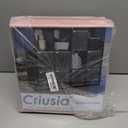 Criusia Storage Cubes - 11 Inch Heavy Duty Fabric Storage Bins for Shelves Closet, Cube Organizer - 8 Pack Collapsible Cube Storage Bins Baskets for Organizing Clothes Blankets Toys (Pink)