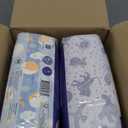 The Honest Company Clean Conscious Overnight Diapers for Sensitive Skin, Hypoallergenic Fragrance-Free Baby Diapers, Cozy Cloud and Star Signs Design, Club Box, Size 5 (27+ lbs), 40 Count