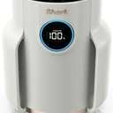 Shark Air Purifier for Home, NeverChange Compact Pro, for Bedroom, Nursery, Home Office, Dorm, HEPA-Exceeding Filter, Captures Pollutants, Pet Dander, Dust, Odor, Smoke, and More, HP072, Dove