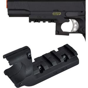 Hygoo Tactical Rail Adapter Pistol Under Laser Flashlight Picatinny Rail Mount for Colt 1911